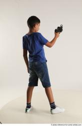 Man Young Athletic White Fist fight Standing poses Casual